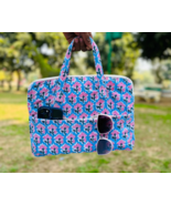 Cotton Quilted Laptop Sleeve Bag Macbook Air Pro Case Tablate ipad Sleev... - $16.03 CAD