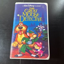 The Adventures of the Great Mouse Detective (VHS  1992) Walt Disney Classic - £7.59 GBP