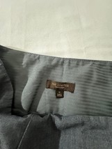 The Limited Women's Gray Rear Zip & Side Slit Pull-On A-Line Skirt Size 12 image 2