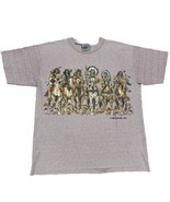 Native American Graphic T Shirt Large By Badger Sportswear 1994 Vtg Laug... - $27.15 CAD