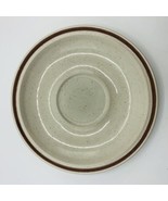 Hearthside Stoneware Casual Elegance 6 1/4” Saucer Brown Vintage - £4.48 GBP