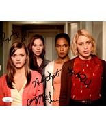 DAMSELS IN DISTRESS CAST SIGNED 8X10 PHOTO X4 GRETA GERWIG CARRIE MACLEM... - £192.64 GBP