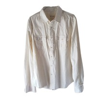 The Shirt Men&#39;s Cream Color Light Speckle Button Down Shirt - £11.39 GBP