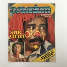 VTG Premium Channels Mini Magazine April 1982 Gene Wilder in Stir Crazy - £15.14 GBP
