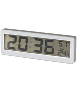  LCD Clock w/ Thermometer - £38.04 GBP
