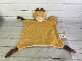 Apple Park Organic Farm Buddies George Giraffe Baby Security Blanket Lovey - £13.31 GBP
