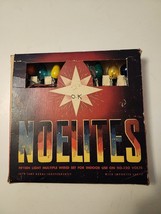 Vintage Decorative NOELITES Lighting Set Christmas Bulbs in Box Working ... - $36.23