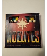 Vintage Decorative NOELITES Lighting Set Christmas Bulbs in Box Working ... - $667.66 MXN