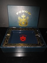 Gold and Blue Ceramic Cigar Ashtray Measures 9" L x 6.75" W NIB image 9