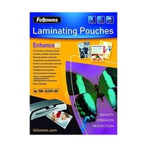 Fellowes 228 x 303mm Punched Laminating Pouch (Pack of 100)  - $981.92 MXN
