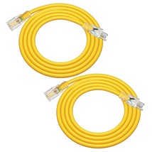 6 Ft 12/3 Gauge Indoor/Outdoor Extension Cord With Led Lighted End, Sjtw... - £27.17 GBP