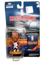 Charles Barkley Houston Rockets White Jersey Headliners 1997 NBA Action Figure - $8.90