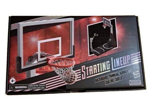 NWT NBA Starting Lineup  Basketball Backboard Accessory Figure 2022  Hasbro