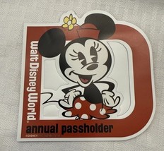 Authentic Walt Disney World Annual Passholder Magnet Minnie Mouse AP NEW - $15.99