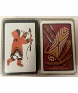 Set of 2 Vintage Playing Cards Aboriginal Weapons - $33.93 CAD