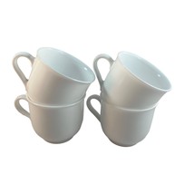 Martha Stewart Everyday Coffee Cups Footed Mugs France Lot of 4 - $14.80