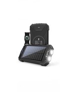 Solar Charger Power Bank Wireless Charger 10,000mAh External Battery Pac... - £41.38 GBP