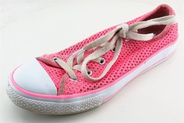 Converse All Star Pink Fabric Casual Shoes Girls Shoes Size 3 - £17.50 GBP