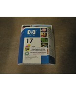 Genuine OEM HP C6625AN Tri-Color Ink Jet Cartridge 17 - EXP DEC 2006 - $185.28 MXN