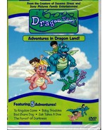 "Adventures In Dragon Land", Five Dragon Tales Episodes, DVD Video Format - $9.75