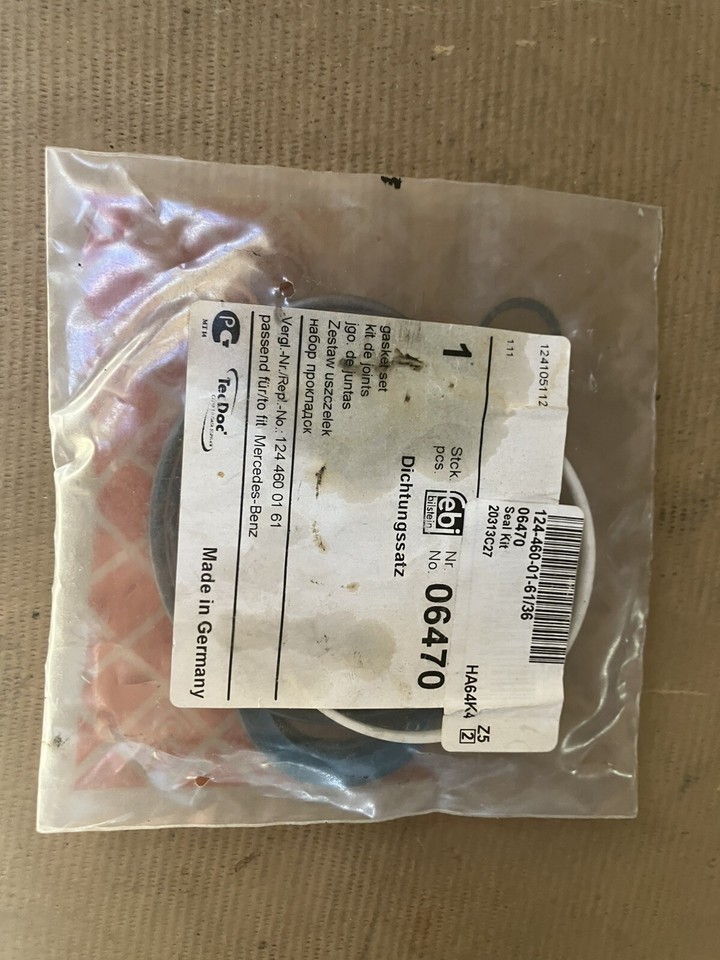 Steering Gear Gasket Set 06470 Mercedes-Benz A1244600161 - $23.75