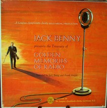 Jack Benny&#39;s &quot;Golden Memories Of Radio&quot; - Longines 6 record boxed set - £19.94 GBP