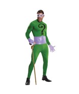 THE RIDDLER with CANE Halloween Costume Theater COSPLAY 1960&#39;s TV BATMAN... - £190.47 GBP