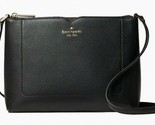 Kate Spade Harlow Crossbody Black Pebbled Leather WKR00058 NWT $279 Retail - £78.32 GBP