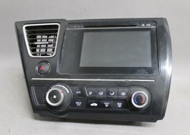14 15 HONDA CIVIC SEDAN RADIO CD GPS INFO DISPLAY SCREEN 39100-TR5-A51-M... - £212.38 GBP