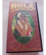 VHS Learn How to Hula Na Mea Hula Hawai&#39;i Island Heritage Many Aspects o... - $271.07 MXN