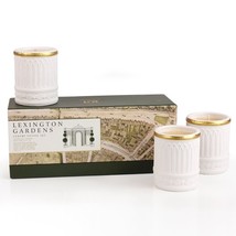 Seda France Lexington Gardens Ceramic Votive Candle Set - £37.36 GBP