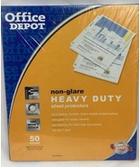 Office Depot® Brand Super Heavyweight Non-Glare Sheet Protectors, Pack O... - $27.06 CAD