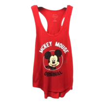 Mickey Mouse 1928 Original Womens Disney Tank Top Red Sleeveless Juniors M 7/9 - £12.12 GBP