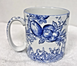Provencial Garden Blue by Spode Coffee Tea Mug In Great Shape 3 1/4 inch... - $26.24