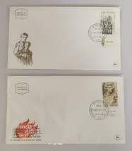 2 First Day Covers Jerusalem 1968 Warsaw  Ghetto Uprising Anniv 1965 Holocaust - £3.91 GBP