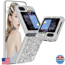 Samsung Z Flip5 Glitter Slim Diamond TPU Bumper Full Body Shockproof Pho... - $48.77
