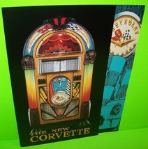 New Corvette Jukebox Flyer Original RockOla Phonograph Music Flyer Foldo... - £17.31 GBP