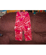 Sleepwear Love, Honey, Hugs &amp; Kisses PJ Pants Size L 10/12  Girl&#39;s New - $16.15