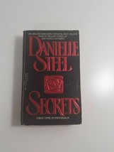 secrets By Danielle Steel 1986 paperback fiction novel - £4.74 GBP