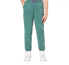 Mondetta Girls Size Small 7/8 Green Sweatpants Fleece Joggers NWT - $7.19