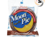 3x Pies Moon Pie Single Decker Chocolate Original Marshmallow Sandwiches... - $9.67