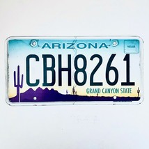  United States Arizona Grand Canyon Passenger License Plate CBH8261 - $225.96 MXN