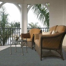 Indoor Outdoor Area Rug 6 ft. x 8 ft. Floor Mat Carpet Patio Entryway Gray NEW - £25.58 GBP