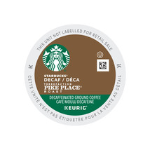 Starbucks DECAF Pike Place Coffee 22 to 144 Keurig K cup Pick Any Size F... - $29.89+