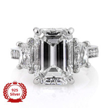 Elegant 925 Silver Rectangular Ring Perfect Gift for All Occasions - $56.66