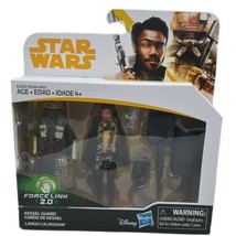 Disney Hasbro 2017 Star Wars Lando Calrissian Kessel Guard Force Link 2.0 NEW - £8.30 GBP