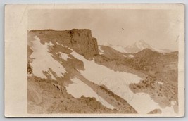 Three Sisters Volcanic Peaks RPPC 1911 Laidlaw Oregon Real Photo Postcard W29 - £10.14 GBP