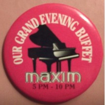 Maxim hotel &amp; Casino Las Vegas Pinback - £8.72 GBP