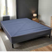 Black &amp; Gray Twin Foundation: Strong, Durable Bed Base Support Frame - $151.99