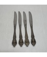 Lot of 4 Oneida Raphael Distinction Deluxe Stainless Steel Dinner Knives... - $19.98